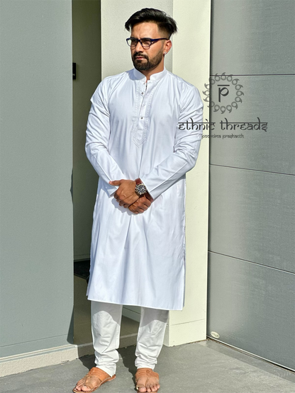 Cotton Mens Long Kurta