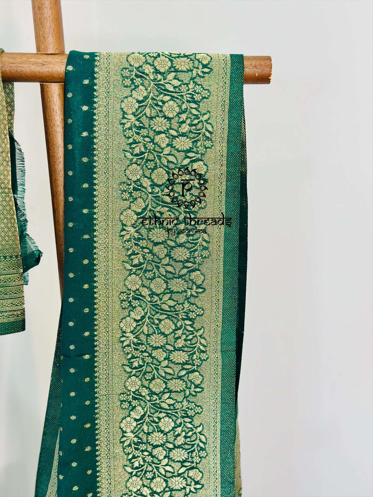 Georgette Banarsi Sarees with Zari Border