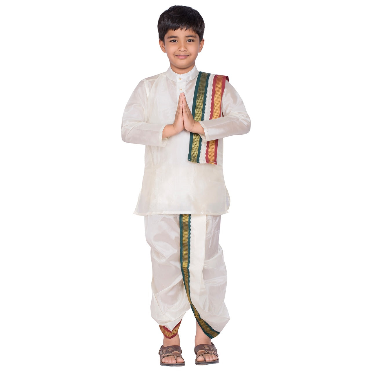 Ethnic Wear- Boys Kurta Panchakacham Setk