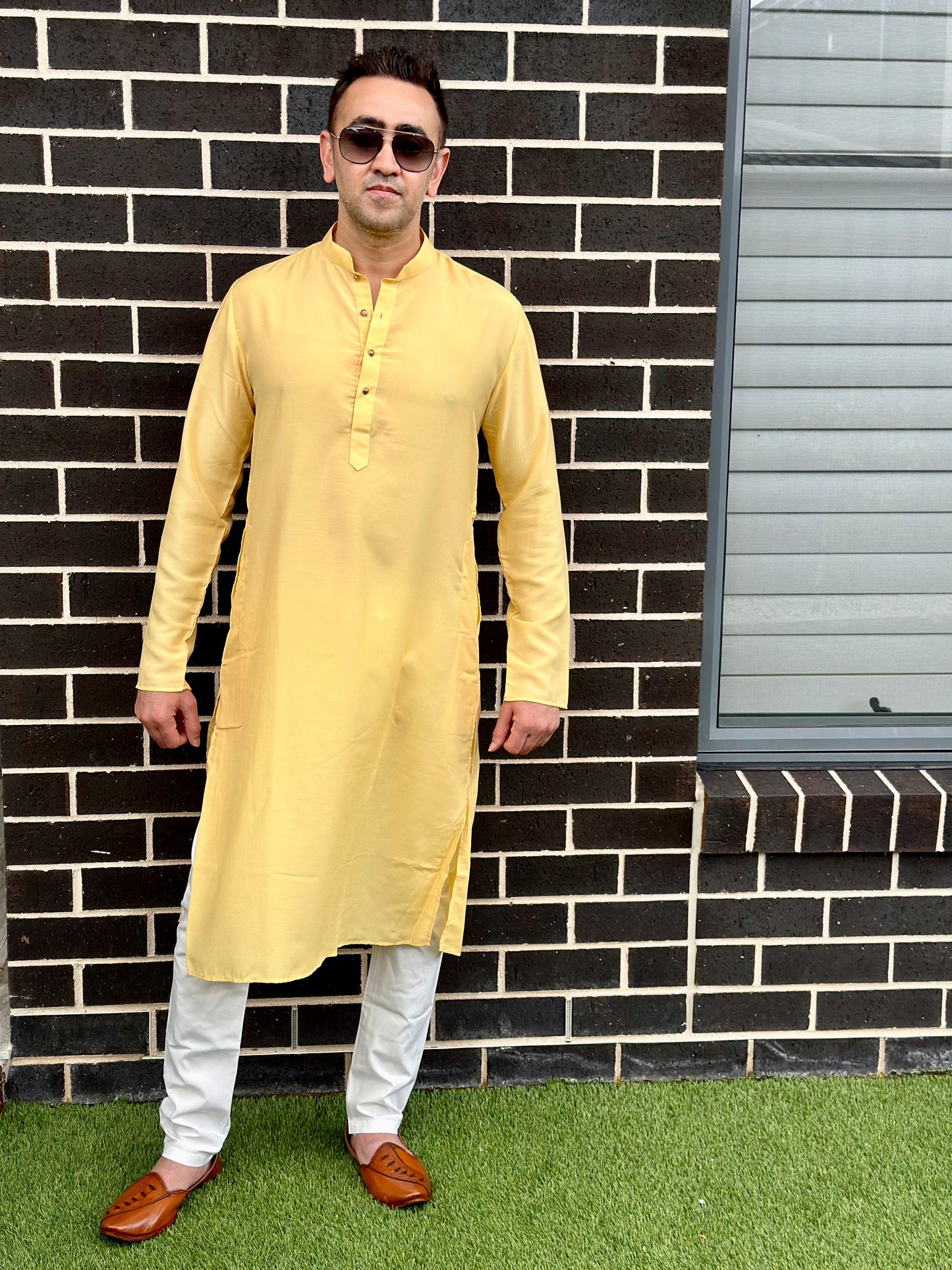 Cotton Mens Long Kurta