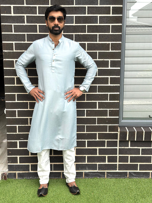 Cotton Mens Long Kurta