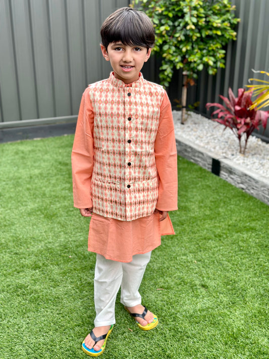 Kurta Pajama with Jacket