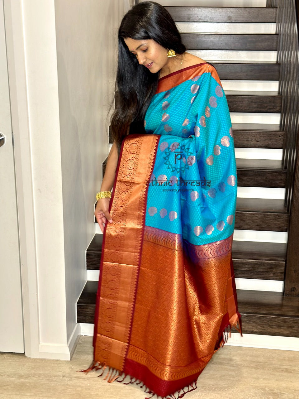 Semi Kanchipuram Silk Saree