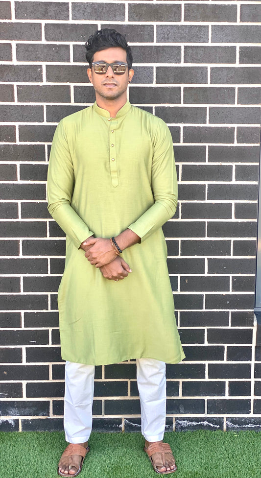 Cotton Mens Long Kurta